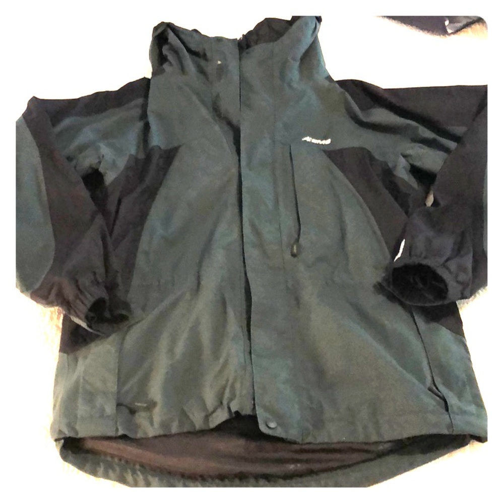 Vintage EMS rain coat